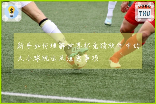 新手如何理解世界杯竞猜软件中的大小球玩法及注意事项