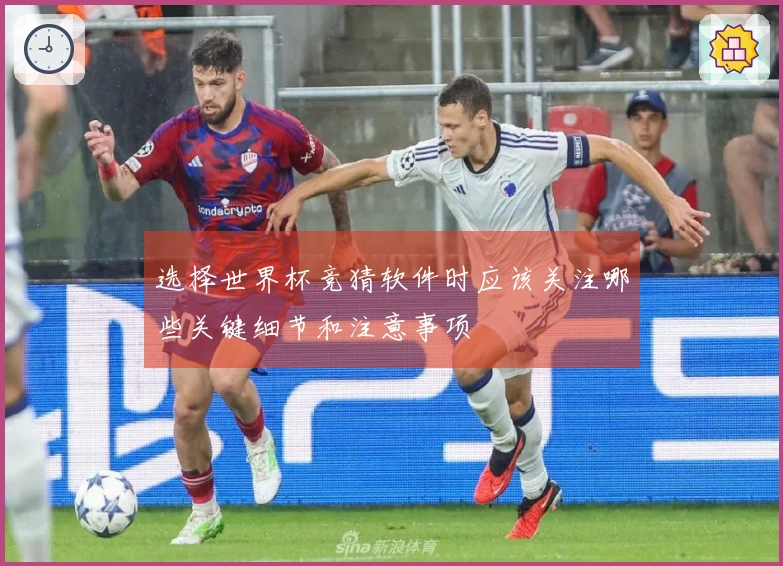 选择世界杯竞猜软件时应该关注哪些关键细节和注意事项